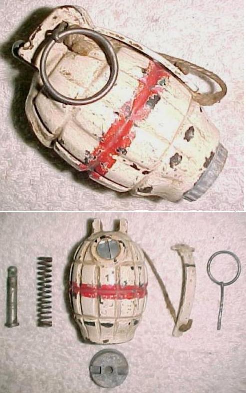 British / Belgian No 36M Mills Grenade - Click Image to Close